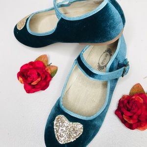 Joyfolie maryjane velvet flat